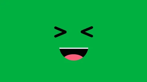 Laughing green screen Stock Footage 197530260