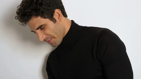 Laughing man Stock Footage 89560464