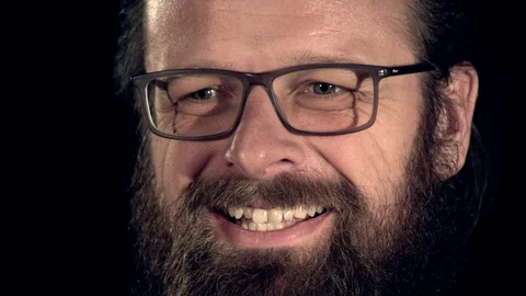 Laughing man Stock Footage 128948625