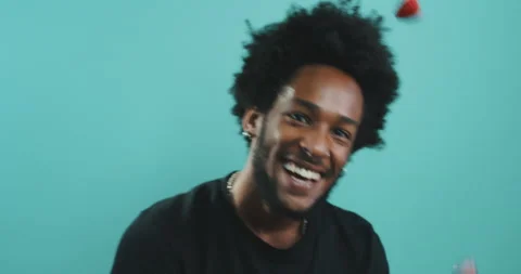 Laughing man. Stock Footage 204969389