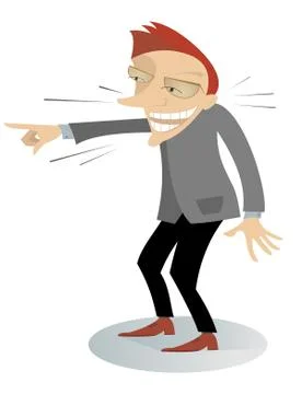 Laughing man Stock Illustration