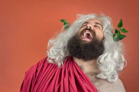 Laughing Zeus Stock Photos