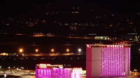 Laughlin Casino Time Lapse Nevada 库存影片 45865875