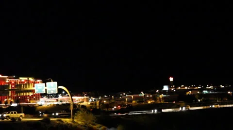 Laughlin Nevada-pan 4546 Stock Footage 1091359