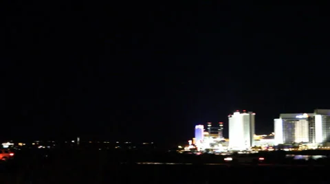 Laughlin Nevada-pan right 4546 Stock Footage 1091386