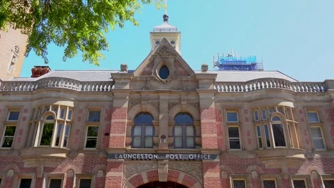Launceston Post Office Stock Footage 201083983