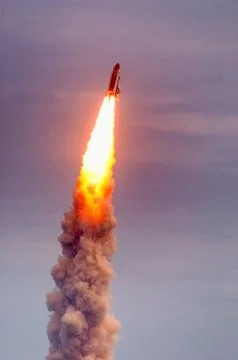 Launch of atlantis-sts-135 Stock Photos