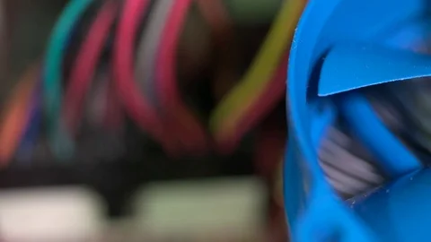 Launch boards with cooling fan Stock Footage 72259827
