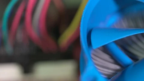 Launch boards with cooling fan Stock Footage 72260087