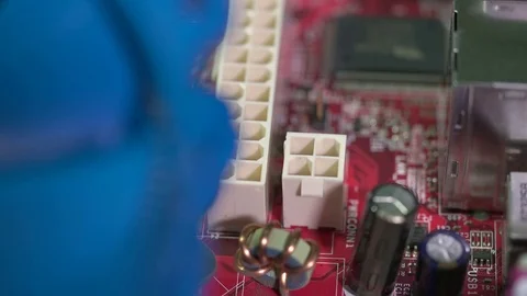 Launch boards with cooling fan Stock Footage 72260807