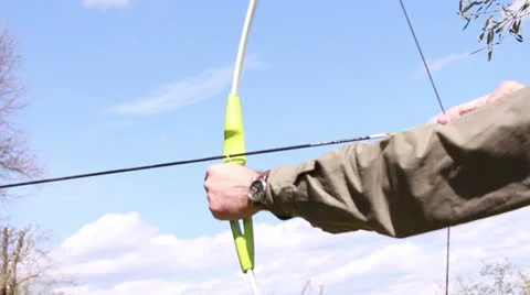 Launch with bow Stock Footage 22591968