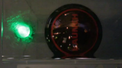Launch Button being pressed Stock Footage 701188