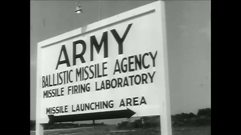 The launch of the Explorer 1 is postponed at the Army Ballistic Missile Agency Stock Footage 94006465