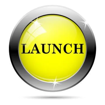 Launch icon Stock Illustration