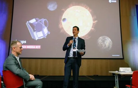 Launch of satellite to explore exoplanets postponed for a day, Villanueva De La  Stock Photos