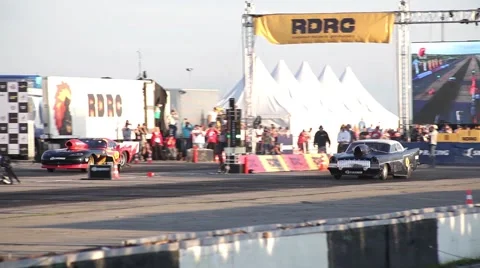 Launch sportscar Stock Footage 52456533