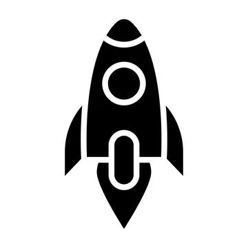 Launch Vector Icon Design Illustration Stock Illustration