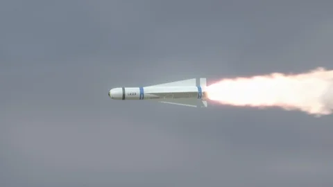 Launched Missile. 動画素材 90131330