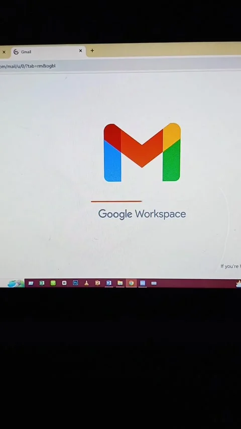 Launching google mail software. Stock Footage 317866327