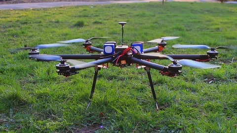 Launching the UAV 스톡 동영상 78879670