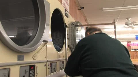 Laundromat 21 Stock-Footage 8908792
