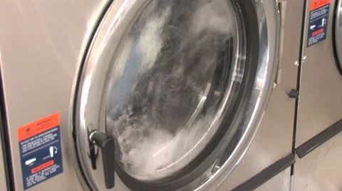 Laundromat 3 Stock Footage 8908782