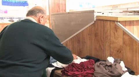 Laundromat 44 Stock Footage 8911637