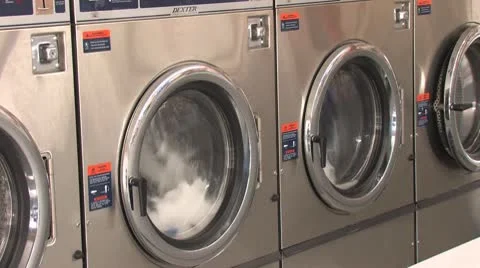 Laundromat Stock Footage 8908654