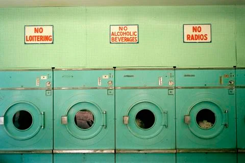 Laundromat Stock Photos