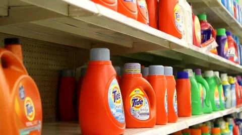 Laundry Aisle Stock Footage 668445