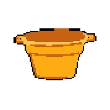Laundry basin plastic pixel art vector illustration イラスト素材