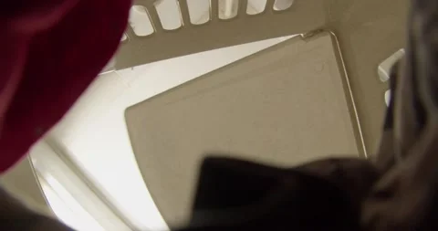 Laundry basket Stock Footage 235512415