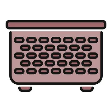 Laundry basket hamper container for household chores icon Stock Illustration