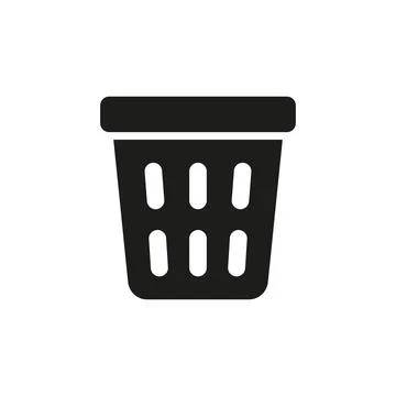 Laundry basket icon vector design templates simple and modern Stock Illustration