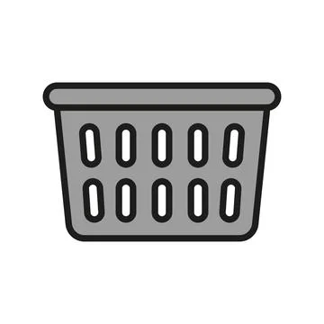 Laundry basket icon vector design templates simple and modern Stock Illustration