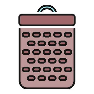 Laundry basket laundry chore icon vector illustration Stock Illustration