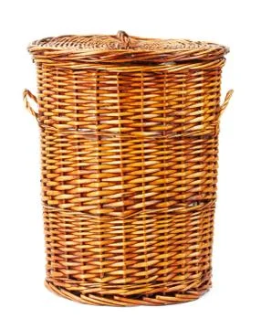 Laundry basket Stock Photos