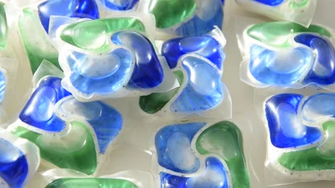 Laundry capsule Stock Footage 287859242