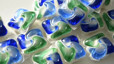 Laundry capsule Stock Footage 287859280