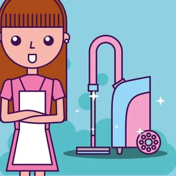 Laundry cleaning related イラスト素材