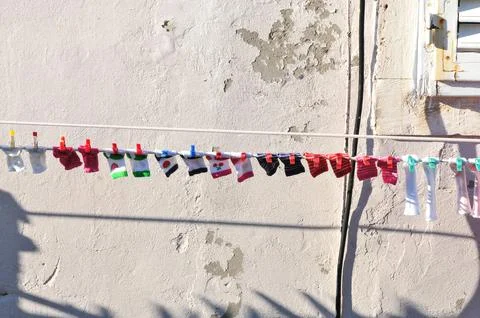 Laundry Day.... Stock Photos