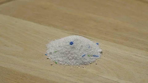 Laundry detergent close up Stock Footage 106755659