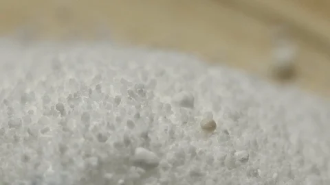 Laundry detergent close up Stock Footage 117344259