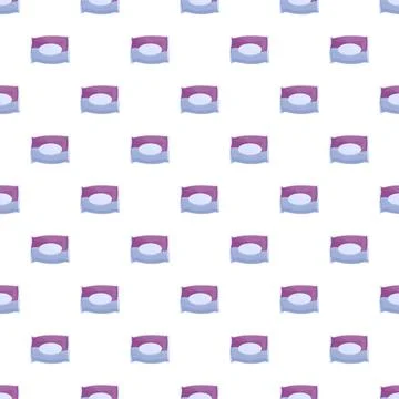 Laundry detergent pods cleaning pattern background Stock Illustration