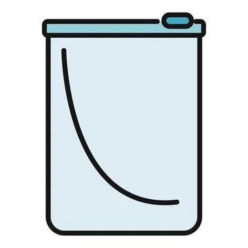 Laundry detergent powder washing container icon Stock Illustration