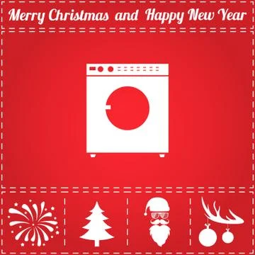 Laundry Icon Vector Stock Illustration