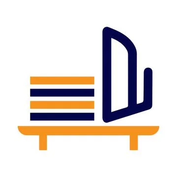 Laundry, iron, cloth laundry, iron laundry icon Stock Illustration