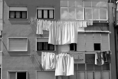 Laundry Line 写真素材
