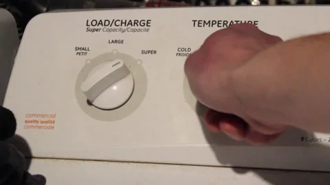 Laundry Machine Knobs 스톡 동영상 264702954