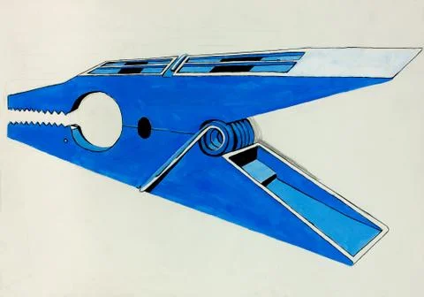 Laundry pin 스톡 사진